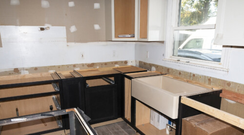 Kitchen in the Middle of a Remodel